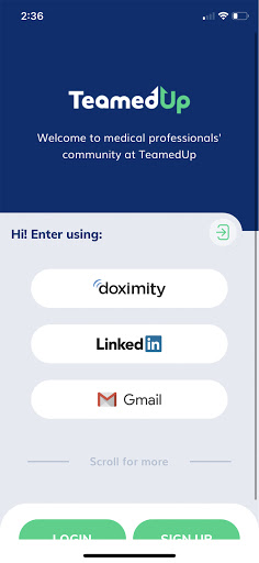 TeamedUp Screen 3