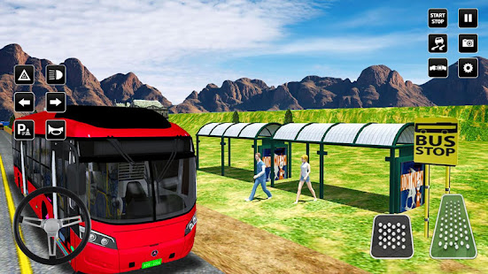 Off Road Bus Simulator 2019: 3D Coach Driver Games screenshots 5