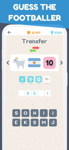 Android application Emoji Quiz Football 2024 screenshort