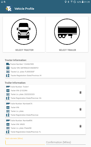 Trucking Kit ELD Screen 2