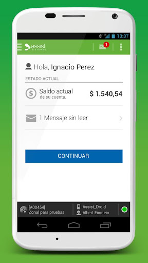 Recargas Assist Screen 3
