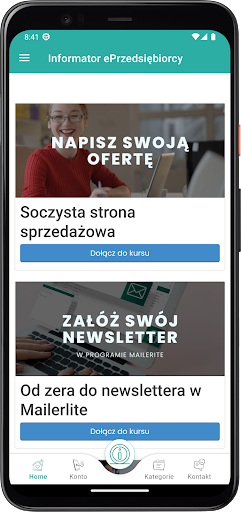 Informator ePrzedsiębiorcy Screen 3