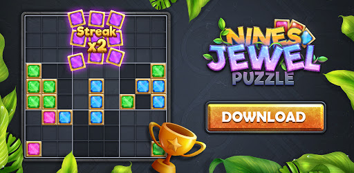 Block Puzzle: Wood & Jewel 9x9