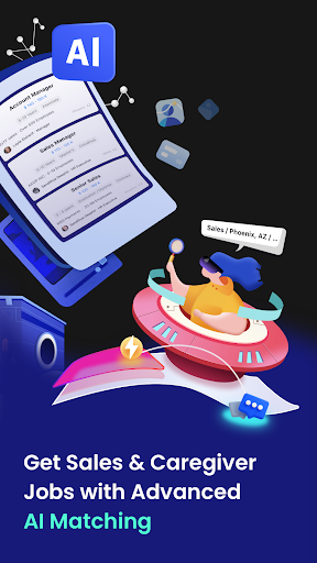 Hirey: Chat-Based Job App Screen 2