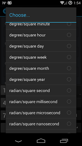 Convert Everything - Units Screen 3