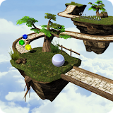 Balance Ball 3D - Sky Worlds icon