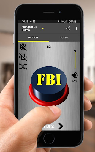 Android application FBI Open Up Sound Button screenshort