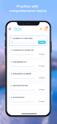 Android application A-Level Maths Prep screenshort