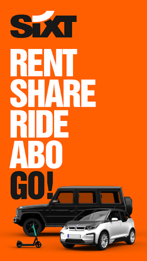 SIXT rent. share. ride. plus.  screenshots 1