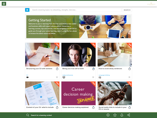 BGA Career Builder Screen 2
