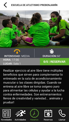 Club Atletismo Sprinters Screen 3