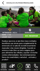Captura 3 Club Atletismo Sprinters android