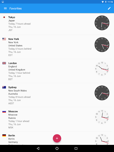 World Clock App for Android