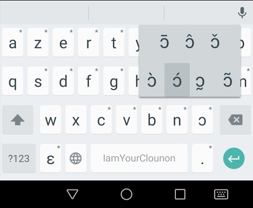 CLAVIER DES LANGUES BÉNINOISES Screen 3