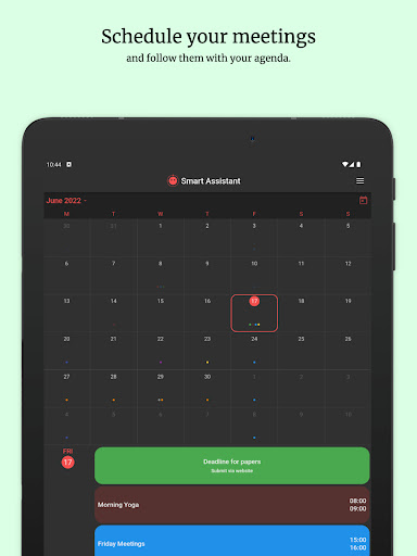 Screenshot of Smart Assistant
