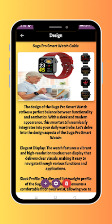 Suga Pro Smart Watch Guideのおすすめ画像4