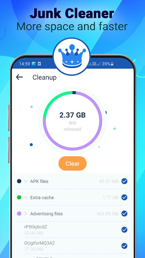 Sweep Cleaner: cache and junk file cleaner screenshots 1