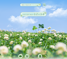 クローバーと青空 Homeテーマ Androidアプリ Applion