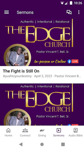 Edge Church GA Screen 2