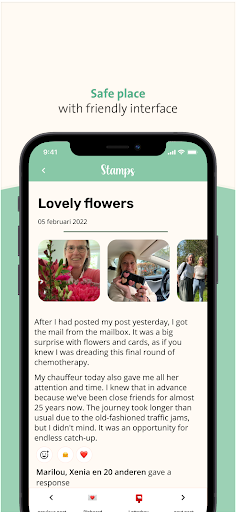 Android application Stamps - Share & Support screenshort