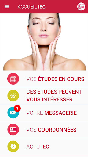 Android application IEC Club Conso screenshort