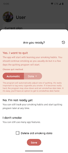 SmokeFree: Quit smoking slowlyのおすすめ画像1