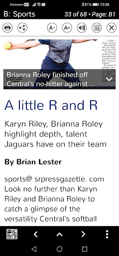 Santa Rosa Press Gazette Screen 3