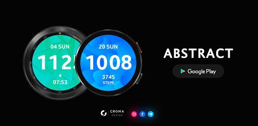 Android application Abstract Wear OS screenshort