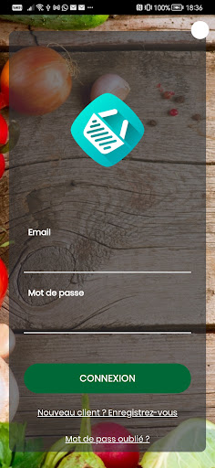 Android application HelviShop1 screenshort