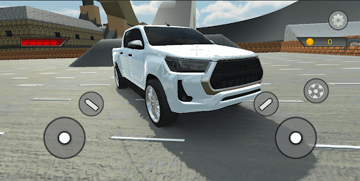 Android application Revo Hilux Car Game screenshort
