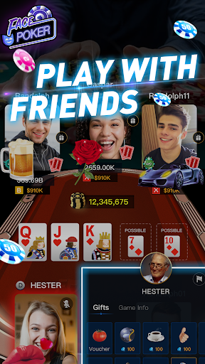 Face Poker - Live Video Poker 3.1.4 screenshots 1