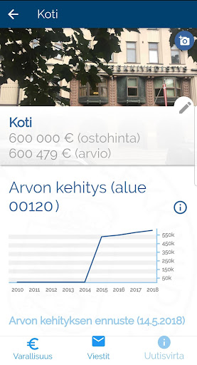 Android application Hypon Mobiilipankki screenshort