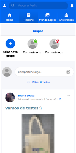 Android application Log-In Conecta screenshort