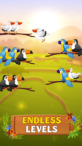 Bird Sort Game: Color Puzzle
