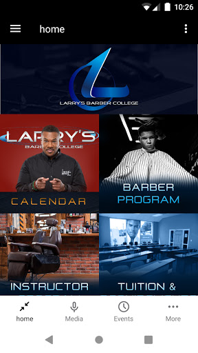 Android application Larry's Barber College, Inc screenshort