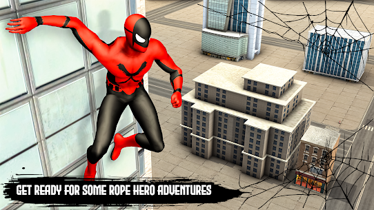 Spider Hero : Rope Hero Games 4