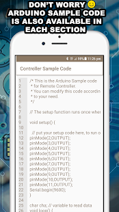 Arduino Bluetooth Controller Ekran görüntüsü