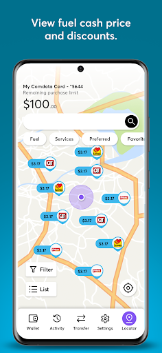 Driven for Comdata™ Screen 3
