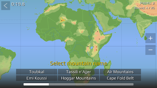 World Map Quiz - Trivia - games