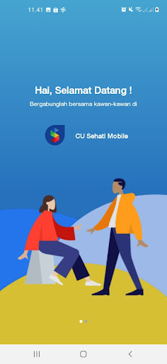 Android application CU Sehati Mobile screenshort