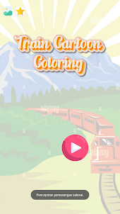 coloring animated trains