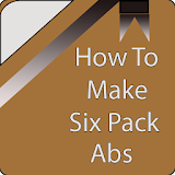 How to make six pack abs icon