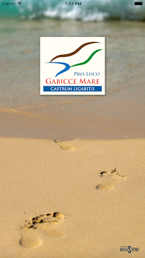 Android application GabicceMare screenshort