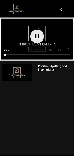 Christ Centered TV Screen 2