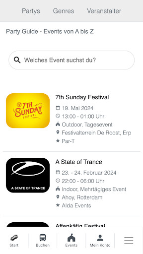 Partybusse Screen 3