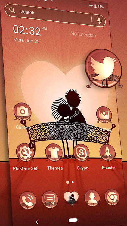Lovers Bench Launcher Theme - 1.1.3 - (Android)