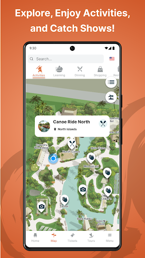 Android application Polynesian Cultural Center screenshort