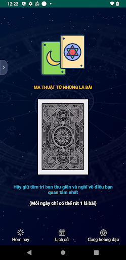 Android application Taro - Bói bài online screenshort
