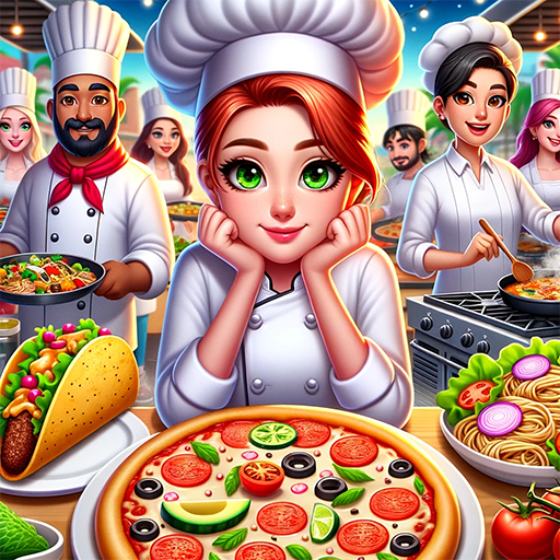 Kitchen Crush : Cooking Games Logo