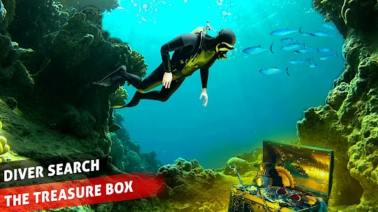 Scuba Diver Swimming Treasure Mod Apk 1.1 (Money Unlocked) 3